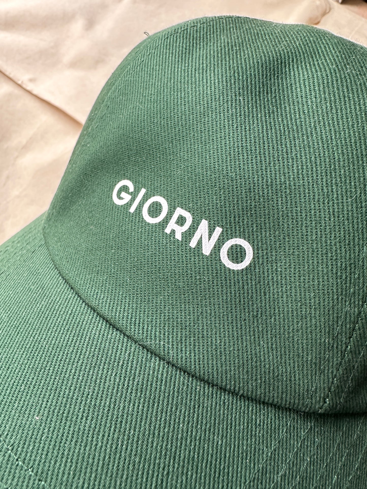 GIORNO Cap / Grün - Weiß