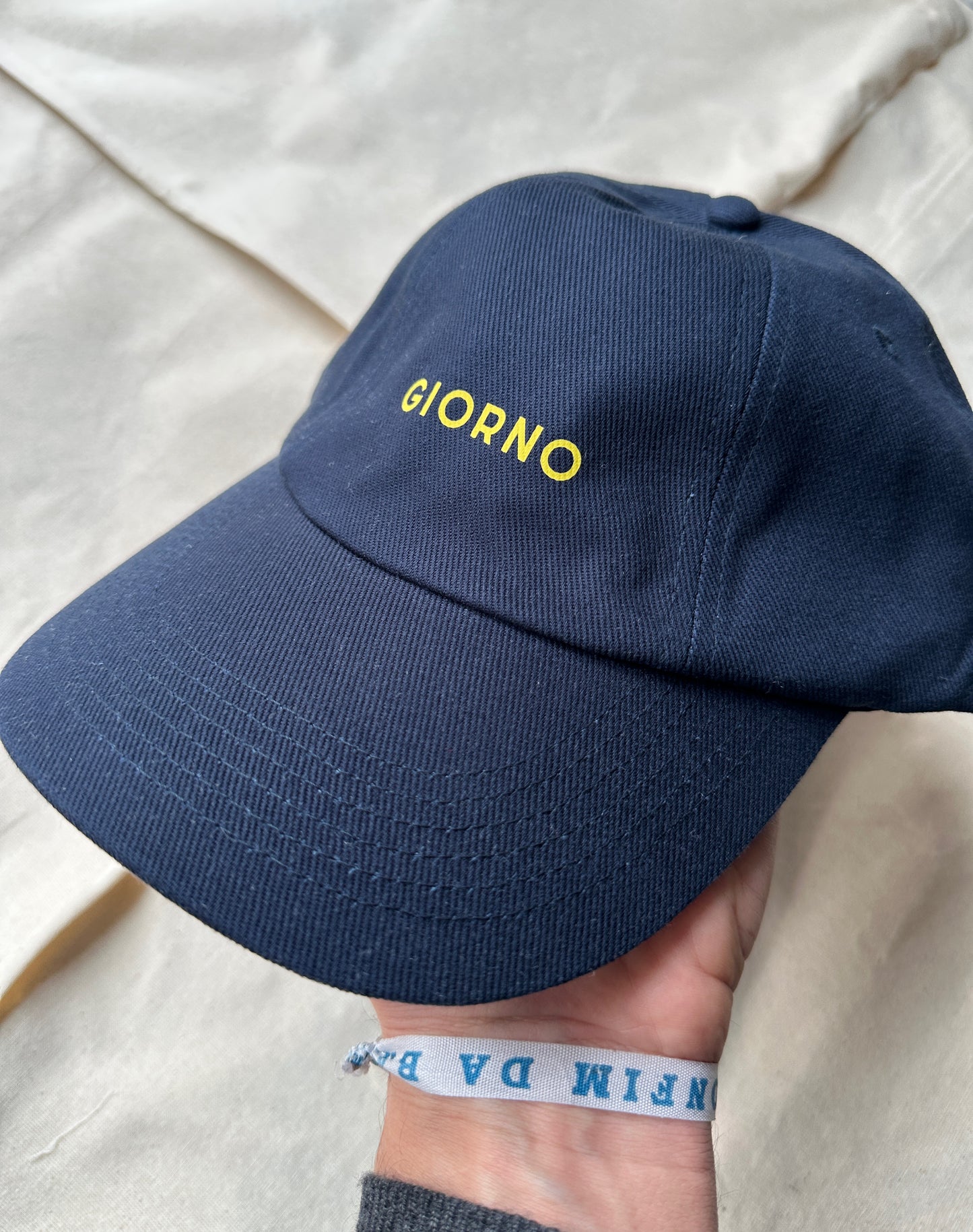 GIORNO Cap / Blau - Gelb