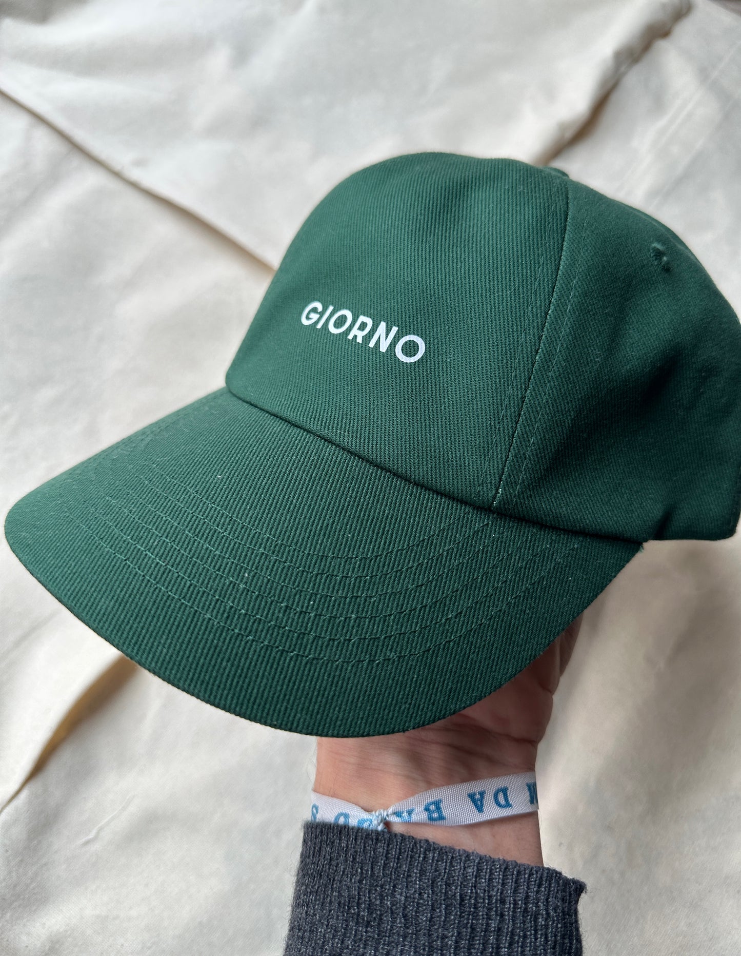 GIORNO Cap / Grün - Weiß