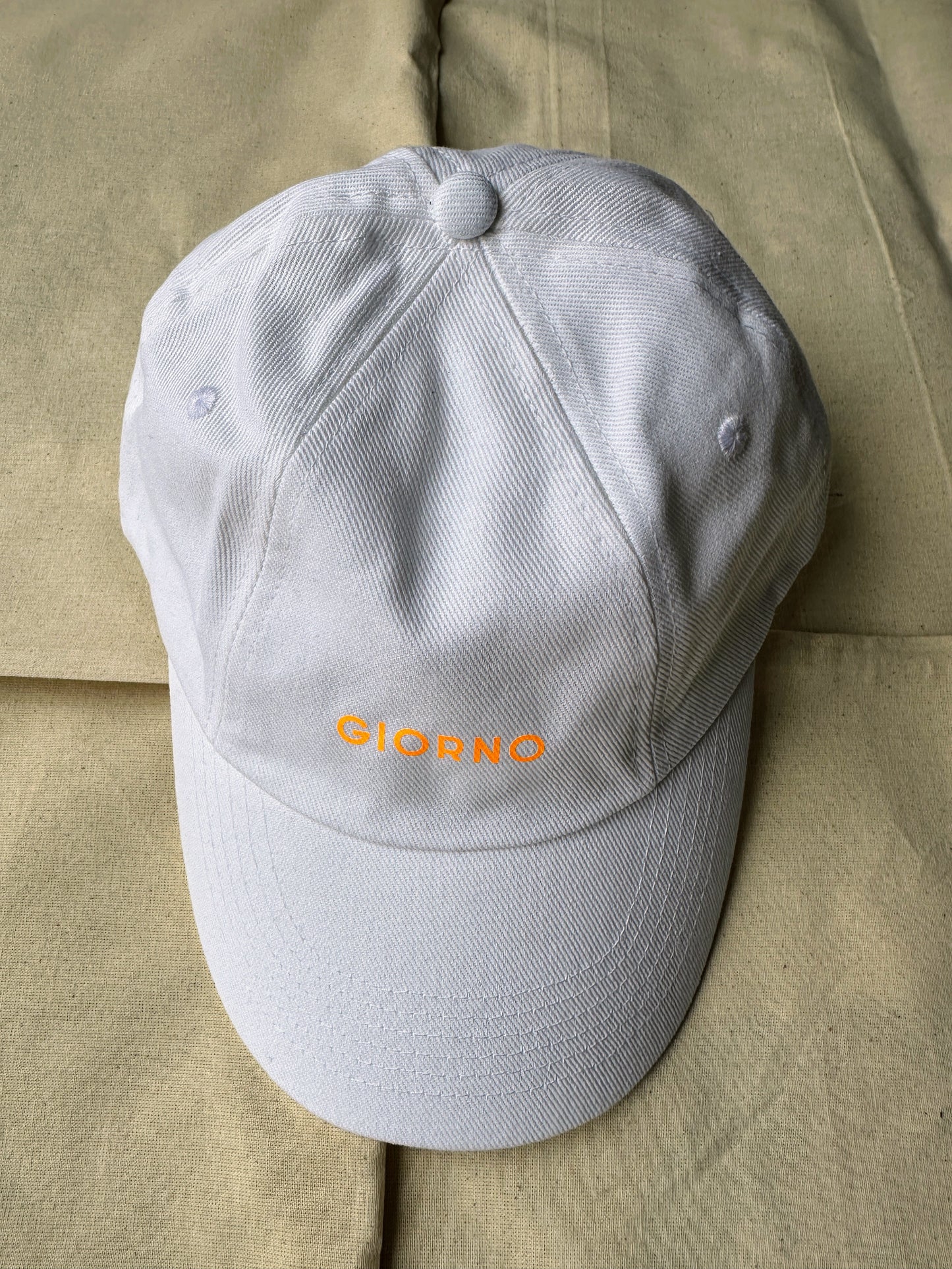 GIORNO Cap / Weiß - Neonorange
