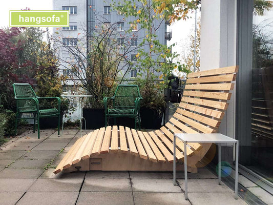 Relaxliege hangsofa® Bausatz Privatversion Extrabreite 190 cm